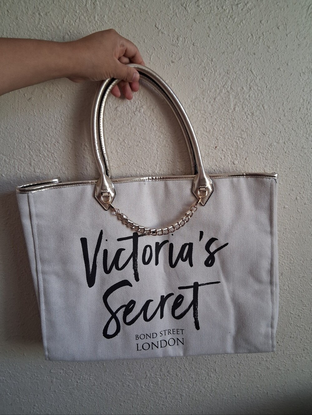 Large Victoria Secret Tote Bag